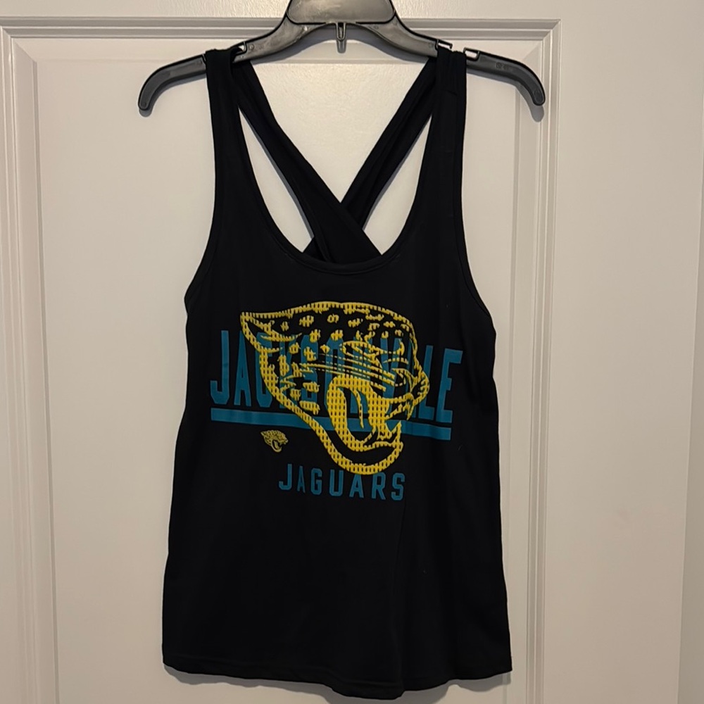 Black Jacksonville Jaguars Women's Tank Top